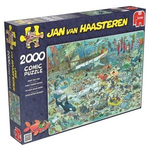 Jumbo 17080 - Jan van Haasteren: Unterwasserwelt, 2000 Teile Puzzle