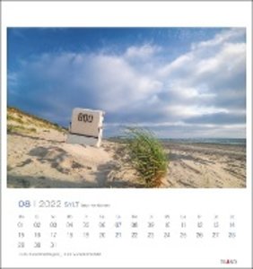 Sylt Impressionen Postkartenkalender  - 2022