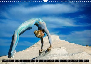 Naturwesen - Bodypainting Körperlandschaften (Wandkalender 2023 DIN A3 quer)