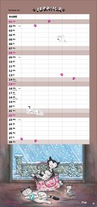 Jacob Familienplaner für Katzenliebhaber 2026