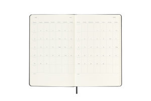 Moleskine 12 Monate Wochen Notizkalender 2023, Large/A5, Schwarz