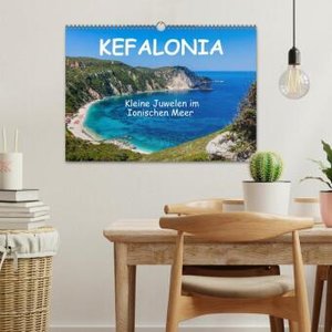 Kefalonia Kleine Juwelen im Ionischen Meer (Wandkalender 2024 DIN A3 quer), CALVENDO Monatskalender