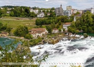 Der Rheinfall - Ein Spaziergang um das gigantische Naturschauspiel (Premium, hochwertiger DIN A2 Wandkalender 2022, Kunstdruck in Hochglanz)