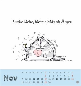 Catzz Postkartenkalender 2026