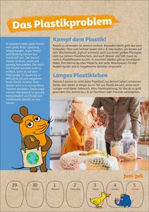 Schütze die Erde mit der Maus Wochenkalender 2026