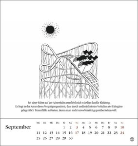 Loriot Postkartenkalender 2023. Humorvoller Kalender zum Aufstellen und Aufhängen. Kultiger Postkarten-Kalender. Kleiner Kalender mit 12 witzigen Postkarten