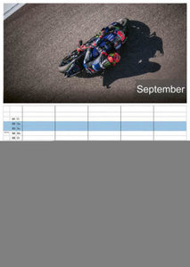 EL DIABLO   20 - Fabio Quartararo - 2023 - Kalender   MotoGP DIN A3 - (Familienplaner)