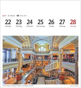 USA Sehnsuchtskalender 2026