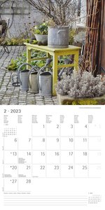 Garden & Decoration 2023 - Broschürenkalender 30x30 cm (30x60 geöffnet) - Kalender mit Platz für Notizen - Garten - Bildkalender - Gartenkalender