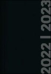 Collegetimer Black Label 2022/2023 - Schüler-Kalender A6 (10x15 cm) - schwarz - Weekly - 224 Seiten - Terminplaner - Alpha Edition