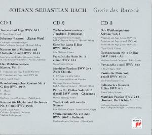 Johann Sebastian Bach - Genie des Barock, 3 Audio-CDs
