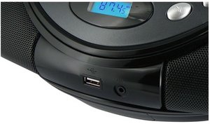 Tragbares CD-Radio CD44USB - grau/schwarz