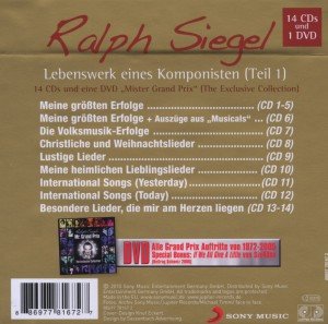 Various: Ralph Siegel-Lebenswerk eines Komponisten