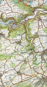Topographische Landkreiskarte Baden-Württemberg Zollernalbkreis