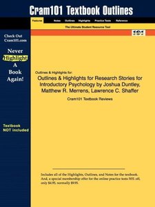 Cram101 Textbook Reviews: Outlines & Highlights for Research