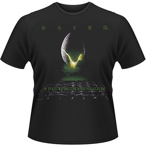 T-Shirt Alien (Größe M) Egg