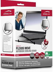 PLEXUS MOVE Notebook Cooling Stand, Notebook-Ständer, schwarz