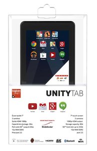 UNITY TAB - Schwarz - 7 Tablet (ca, 17,7 cm)