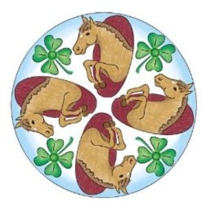 Ravensburger 29742 - Mandala-Designer: Horses, 2 in 1