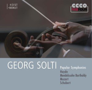 Georg Solti - Popular Symphonies, 4 Audio-CDs