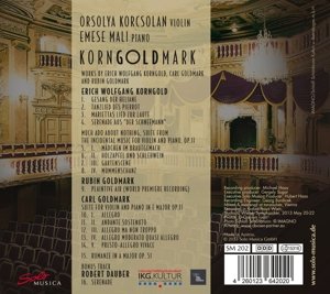 Korngold/Goldmark: Korngoldmark