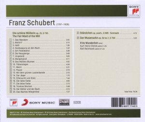 Wunderlich, F: Die schöne Müllerin op.25,D 795