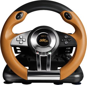 DRIFT O.Z. Racing Wheel/Lenkrad SL-4495-BKOR - black-orange