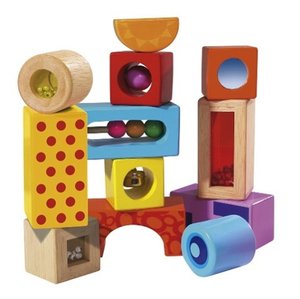 Eichhorn 100002240 - Color Holz-Soundbausteine mit verschiedenen Sounds