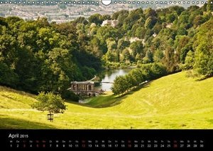 Südenglische Landschaftsgärten (Wandkalender 2015 DIN A3 quer)