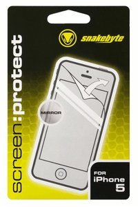 snakebyte SCREEN: PROTECT Bildschirmschutzfolie - Mirror für iPhone 5