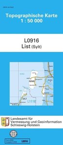 List (Sylt) 1 : 50 000
