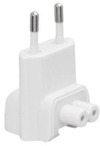 Dual:Charge (Reise-Ladegerät mit 2 USB Anschlüssen [US/EU/UK]) für Apple iPhone/iPad in weiß
