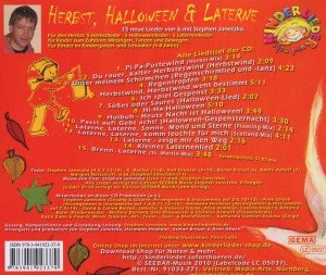 Herbst, Halloween & Laterne, Audio-CD