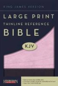 Large Print Thinline Reference Bible-KJV