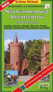 Doktor Barthel Karte Neubrandenburg, Altentreptow und Umgebung