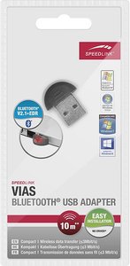 VIAS Bluetooth USB Adapter, schwarz