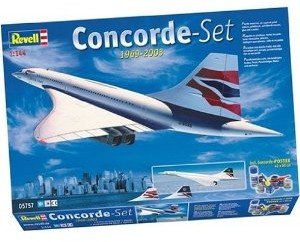Revell 05757 - Geschenkset: Concorde, Maßstab 1:144