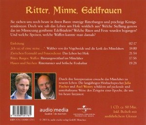 Das Mittelalter, Ritter, Minne, Edelfrauen, 1 Audio-CD
