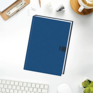 Wochen-Cheftimer A5, blau 2026