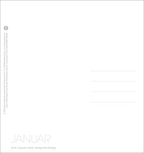 Luxemburg Postkartenkalender 2026