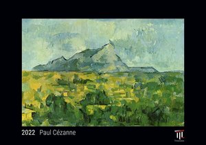 Paul Cézanne 2022 - Black Edition - Timokrates Kalender, Wandkalender, Bildkalender - DIN A4 (ca. 30 x 21 cm)