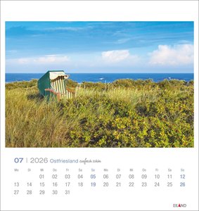 Ostfriesland Postkartenkalender 2026