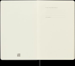 Moleskine 12 Monate Tageskalender 2024, Large/A5, Schwarz
