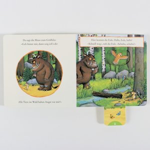 Der Grüffelo (Pappbilderbuch zum Ziehen, Schieben, Spielen)