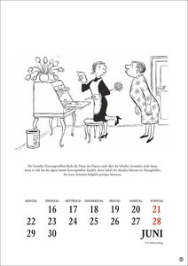 Loriot Heile Welt Halbmonatskalender 2026