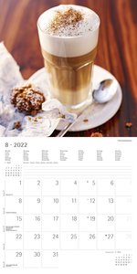 Kaffeegenuss 2022 - Broschürenkalender 30x30 cm (30x60 geöffnet) - Kalender mit Platz für Notizen - Bildkalender - Wandplaner - Alpha Edition