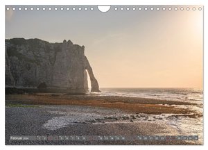 Normandie entdecken (Wandkalender 2024 DIN A4 quer), CALVENDO Monatskalender