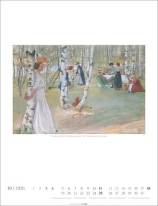 Carl Larsson Kalender 2026