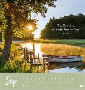 Stille Momente Postkartenkalender 2025