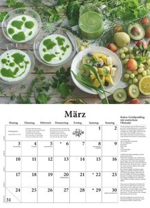 DUMONTS neuer Küchenkalender 2025 – Broschürenkalender – mit Rezepten und Gedichten – Format 42 x 29 cm